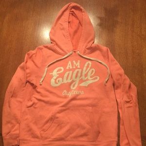 Peach color light weight sweatshirt